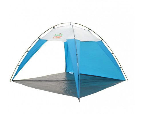 Тент пляжный 2,2х2,2х1,6 м. двухместный Green Camp 1045
