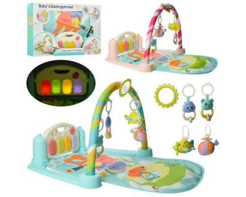 Развивающий музыкальный коврик 9912A Пианино