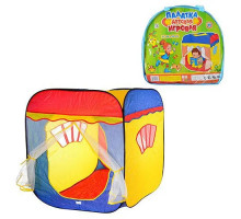 Детская игровая палатка M 1402 Карета 3003 домик, размер 87-88-108 см, в сумке