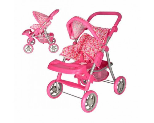 Детская коляска для куклы трансформер Мелого Melogo 9337 Много расцветок