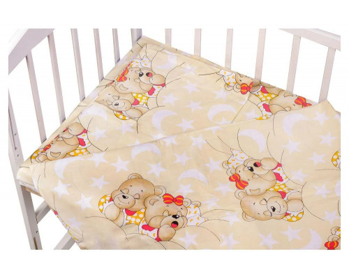 Комплект 3 в 1 постельного детского белья простынка, пододеяльник, наволочка бязь разные расцветки