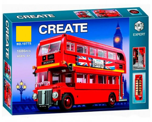 Конструктор Create - Лондонский автобус (арт. 10775)