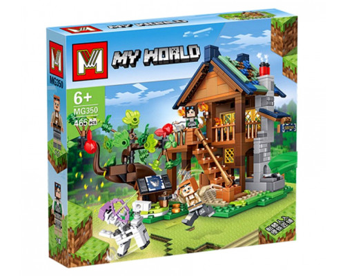 Конструктор My world - Minecraft - Дом (арт. MG350)