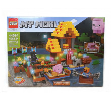 Конструктор My world - Minecraft - Вечеринка Мобов, LED-подсветка (арт. 44091)