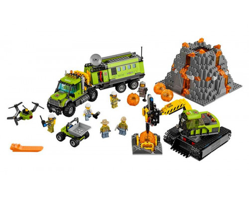 Конструктор Город - База исследователей вулканов (арт. 10641)