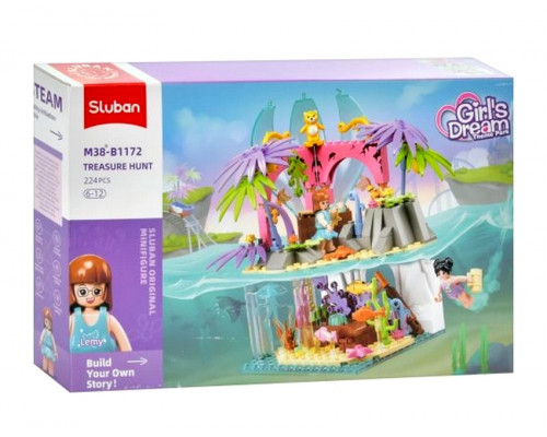 Конструктор Girls' dream - Подводный мир (Sluban M38-B1172)