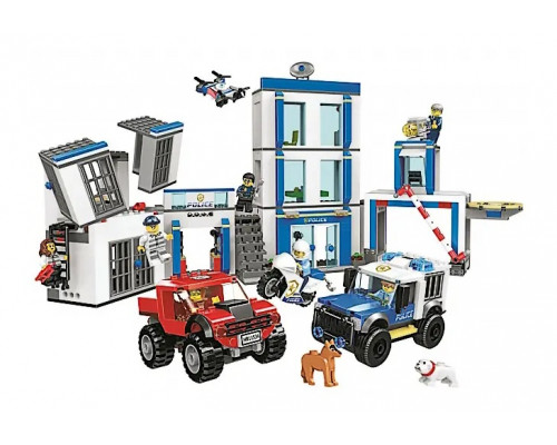 Конструктор Городская полиция - "Полицейский участок" (арт. 11534)