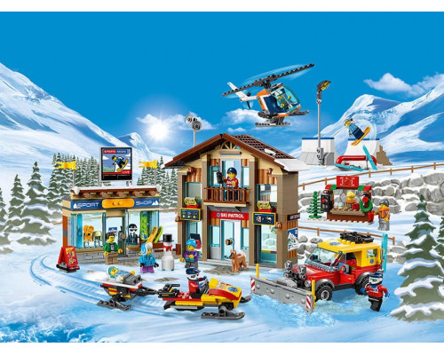 Конструктор Горнолыжный курорт (арт.11451)