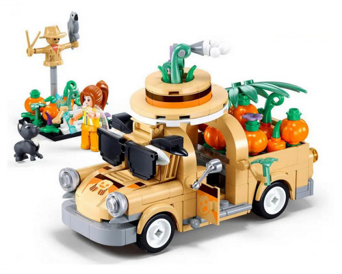 Конструктор Girls' dream - Машина тыквенной фабрики (Sluban M38-B1175)