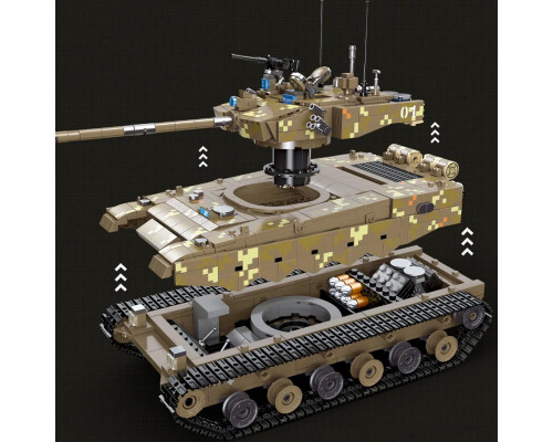 Конструктор Армия - Военный танк ZTZ 99A (арт. 61038)