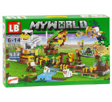 Конструктор My world - Minecraft - Ферма с Курятником и Ульем (арт. LB1137)