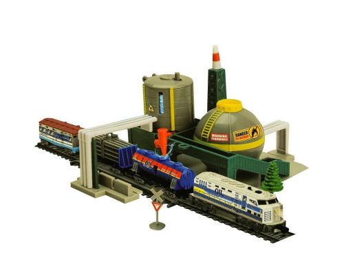Детская железная дорога с погрузчиком и нефтеналивной станцией Power Train (BSQ 2087)