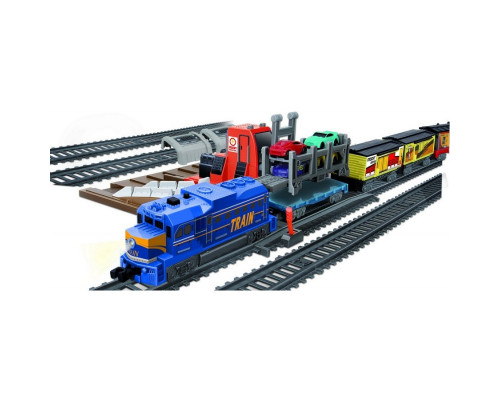 Детская железная дорога с автопогрузчиком Power Train (BSQ 2084)