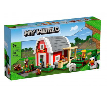 Конструктор Майнкрафт  (арт. 11802 ) Красный амбар 799 деталей